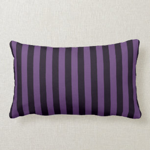 Coussin Rectangle Rayures mauve pourpres graphiques