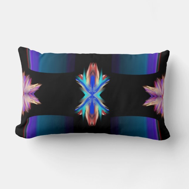 Coussin Rectangle Regardez Et Entrez :  Art moderne (Recto)