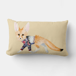 Coussin Rectangle Renard dans l'oreiller doux