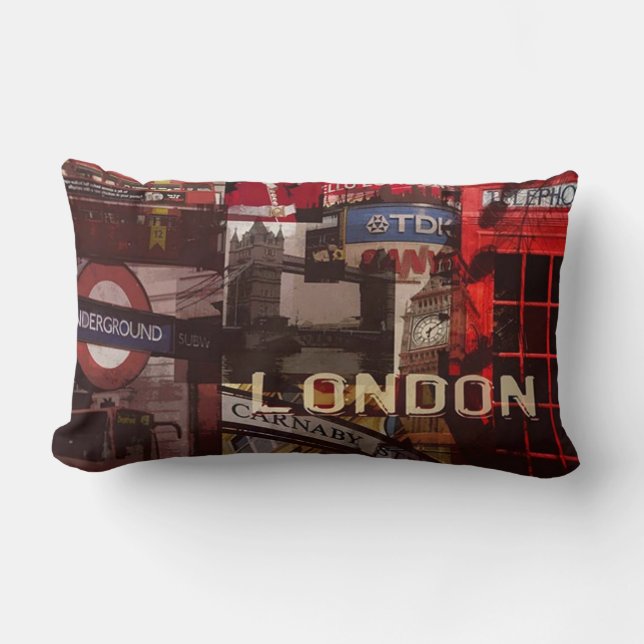 Coussin Rectangle Repose Londres (Recto)