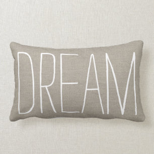Coussin Rectangle Rêve rustique chic