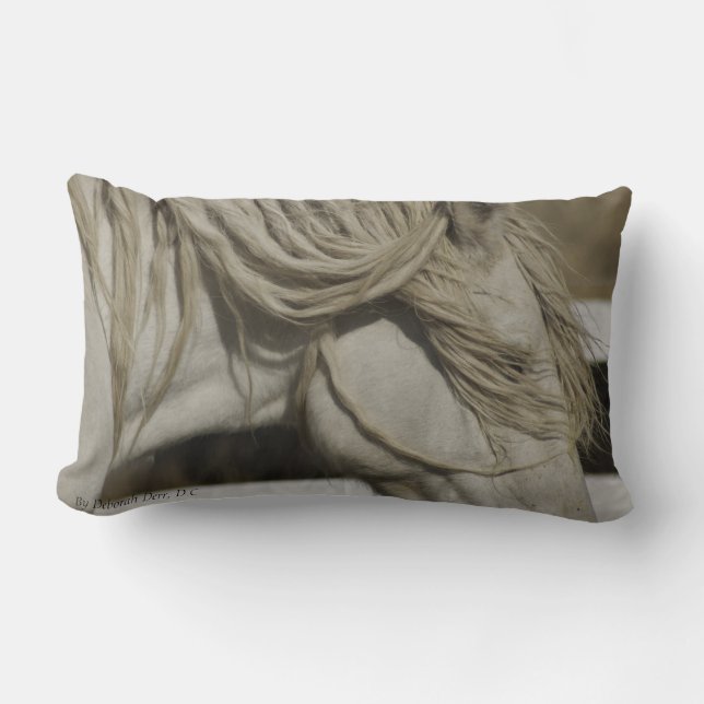 Coussin Rectangle Rêves de cheval (Recto)