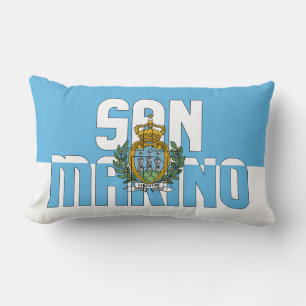 Coussin Rectangle Rêvez en couleur avec le drapeau patriotique de Sa