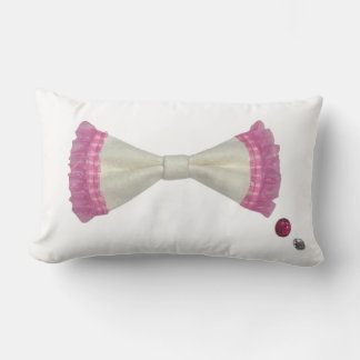Coussin Rectangle Ribbon &Rhinestone