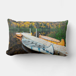 Coussin Rectangle Rivière Jacques-Cartier Rabaskas Dock