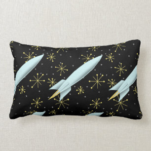 Coussin Rectangle Rocket atomique