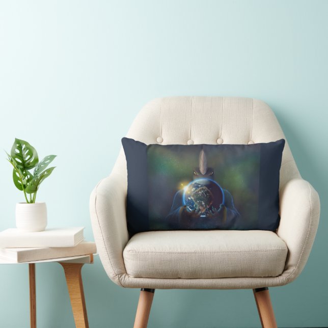 Coussin Rectangle Roi de la Terre TSDS (Chaise)