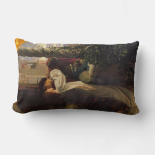 Coussin Rectangle Roméo et Juliette (par Frank Dicksee)