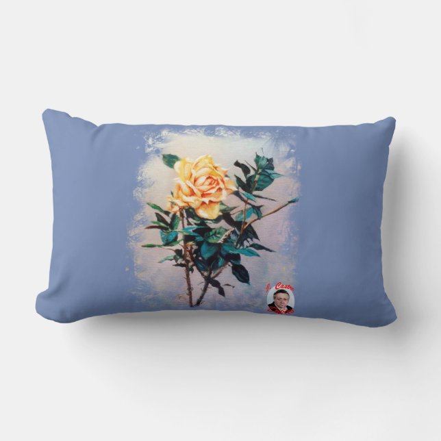 Coussin Rectangle Rosa/Rose (Recto)