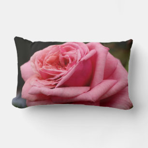 Coussin Rectangle Rose rose I Jolie photo florale