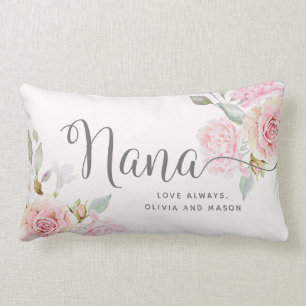 Coussin Rectangle Roses roses assez élégants Nana