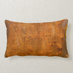 Coussin Rectangle Rouille