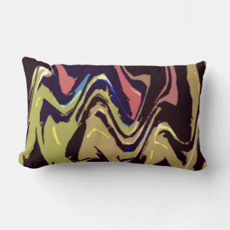 Coussin Rectangle Rythme de couleur 2