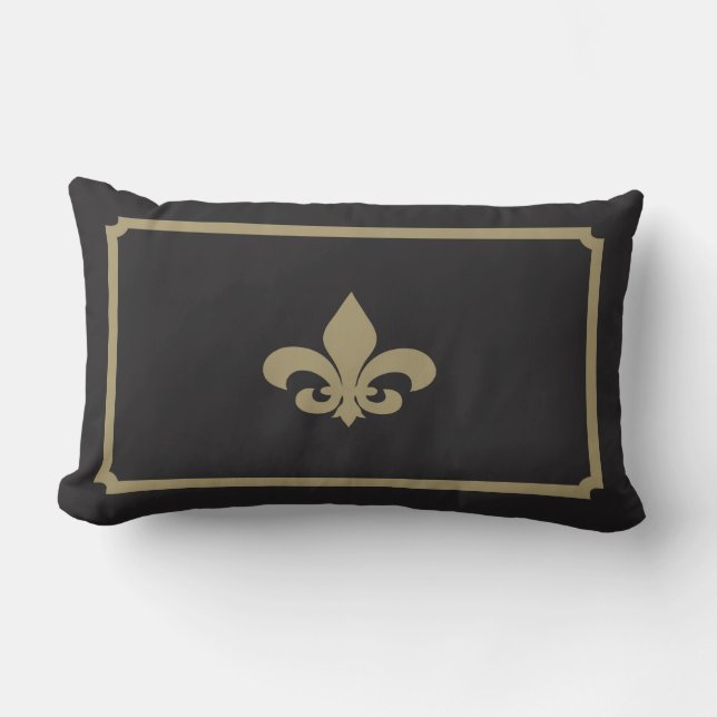 Coussin Rectangle S.K. Carreau de Paris Le Fleur (Recto)