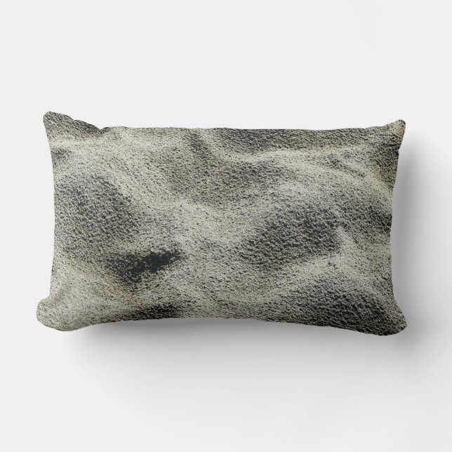 Coussin Rectangle Sable gris (Recto)