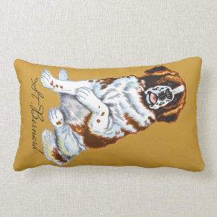 Coussin Rectangle saint bernard