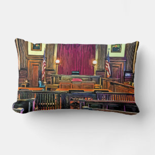 Coussin Rectangle Salle d'audience