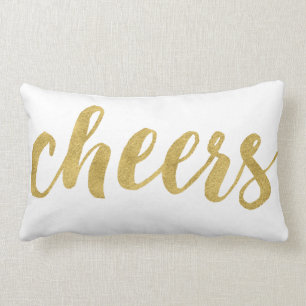 Coussin Rectangle Salons Modernes En Fête D'Or Décor