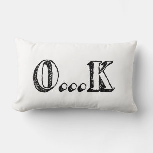 Coussin Rectangle Sarcastique OK