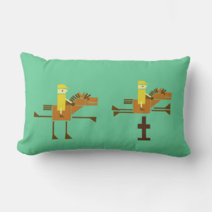 Coussin Rectangle Saut de chevaux