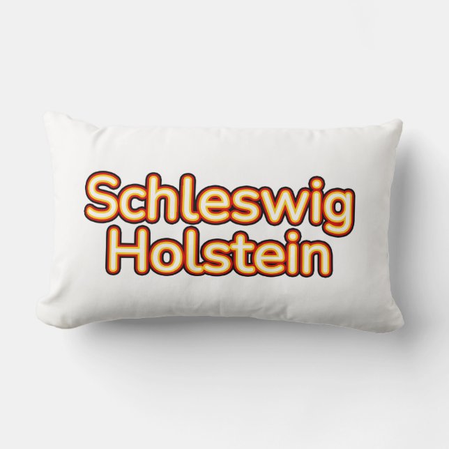 Coussin Rectangle Schleswig Holstein Allemagne Allemagne (Recto)