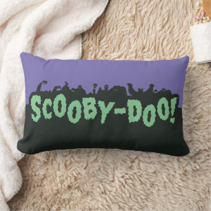 Coussin Rectangle Scooby-Doo ! Logo Monster Silhouette