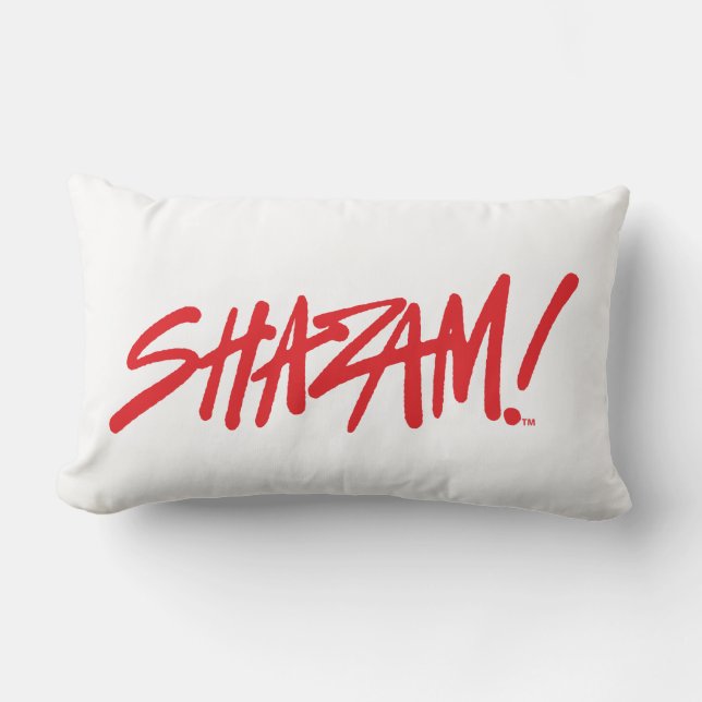Coussin Rectangle SHAZAM ! Furie des dieux | Logo Red Marker (Recto)