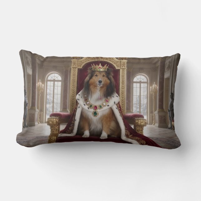 Coussin Rectangle Sheltie Royal (Recto)