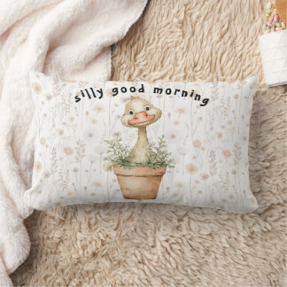Coussin Rectangle Silly good morning Kitchen Throw Pillow