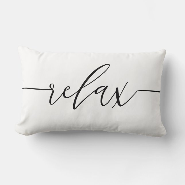Coussin Rectangle Simple Relax  (Recto)