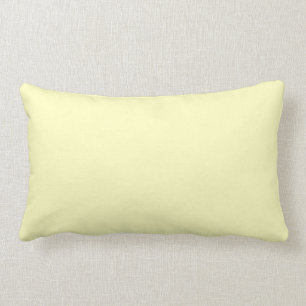 Coussin Rectangle Solide crème pâle