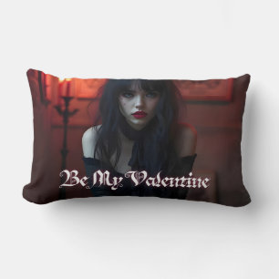 Coussin Rectangle Soyez ma Saint-Valentin dans une romance sombre