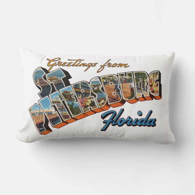Coussin Rectangle St Petersburg FL (Recto)