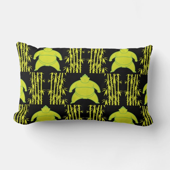 Coussin Rectangle Sumo Wrestler (Recto)