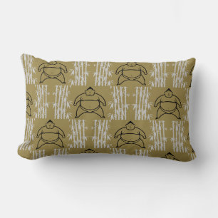 Coussin Rectangle Sumo Wrestler