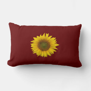 Coussin Rectangle Sunflower Country Botanique Boho