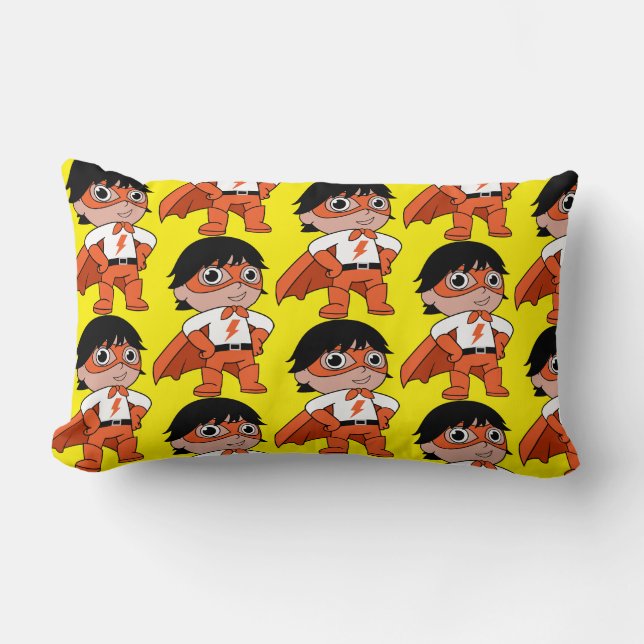 Coussin Rectangle Super Boy Action Hero (Recto)