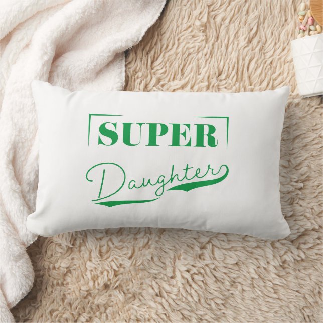 Coussin Rectangle Super Daughter (Couverture)