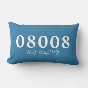 Coussin Rectangle Surf City NJ 08008 Coussin, New Home Cadeau, Code