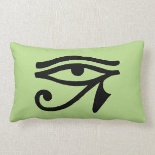 Coussin Rectangle Symbole égyptien : Wedjat