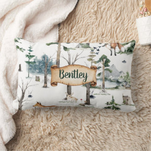Coussin Rectangle Symphonie de la nature personnalisable