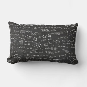 Coussin Rectangle Tableau de formules de maths
