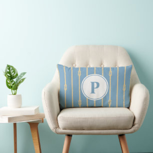 Coussin Rectangle Taie d'oreiller personnalisée avec noeud de corde
