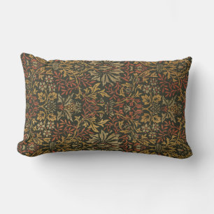 Coussin Rectangle Tapisserie du jardin de fleurs William Morris