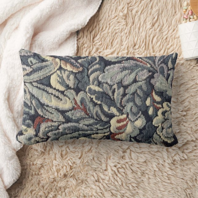 Coussin Rectangle Tapisserie Feuilles Jeu d'oreiller (Couverture)