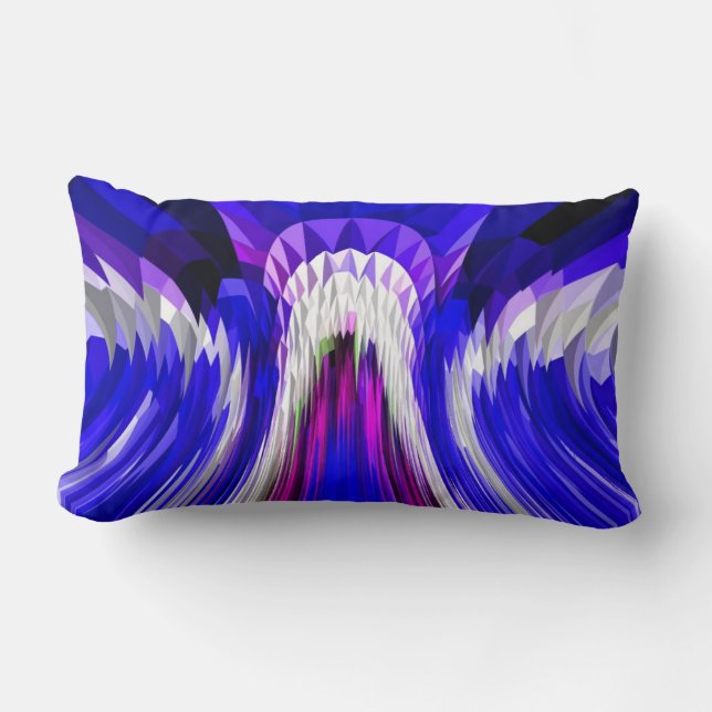 Coussin Rectangle Temps de passage (Recto)