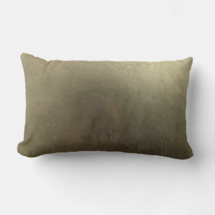 Coussin Rectangle Texture Moderne de Feuille d'Or Abstraite