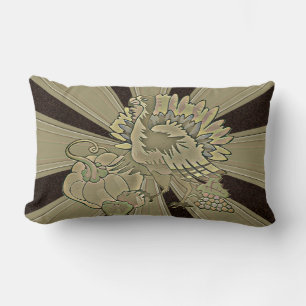 Coussin Rectangle Thanksgiving Turquie sculpté -