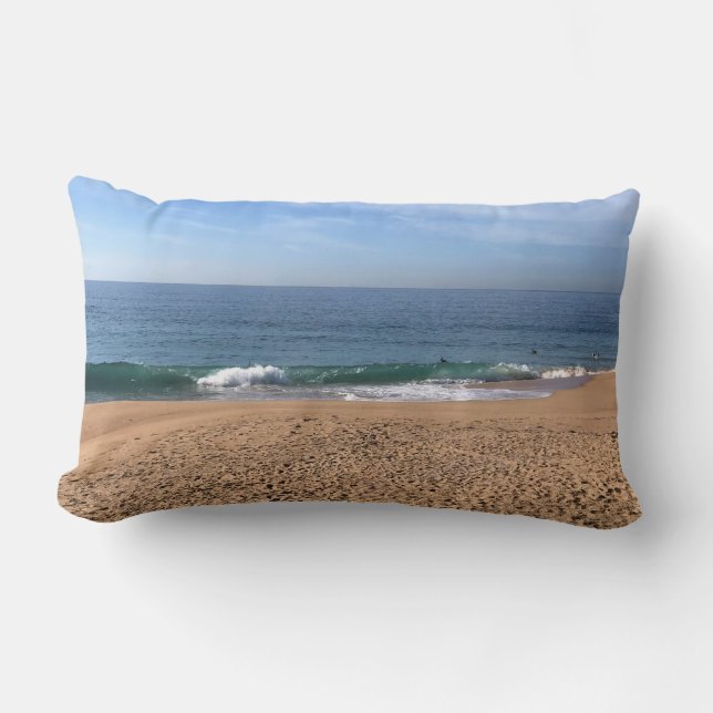Coussin Rectangle The Wedge, Newport Beach, Californie (Recto)