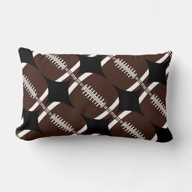 Coussin Rectangle Thème sportif Football Motif (Recto)